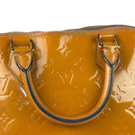 Louis Vuitton Vintage Monogram Vernis Alma MM Handbag Orange