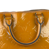 Louis Vuitton Vintage Monogram Vernis Alma MM Handbag Orange