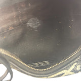 Balenciaga Black/White Leather Le Cagole Graffiti Shoulder Bag