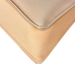 Maison Margiela MM6 Peach Satin Accordion Shoulder Bag