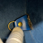 Louis Vuitton Blue Epi Soufflot Handbag