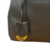 Balenciaga Large Rodeo Leather 2Way Handbag Black
