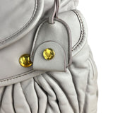 Miu Miu Lilac Nappa Leather Shoulder Bag