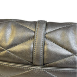 Saint Laurent Metallic Bronze Lambskin Quilted Le 57 Shoulder Bag