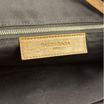 Balenciaga Brown Motocross Classic Travel Bag