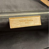 Balenciaga Brown Motocross Classic Travel Bag