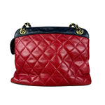 Chanel Vintage Two-Tone Mademoiselle Shoulder Bag 1990