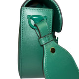 Gucci Green Leather Horsebit Shoulder Bag