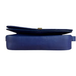Saint Laurent Chyc Royal Blue Leather Crossbody