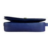 Saint Laurent Chyc Royal Blue Leather Crossbody