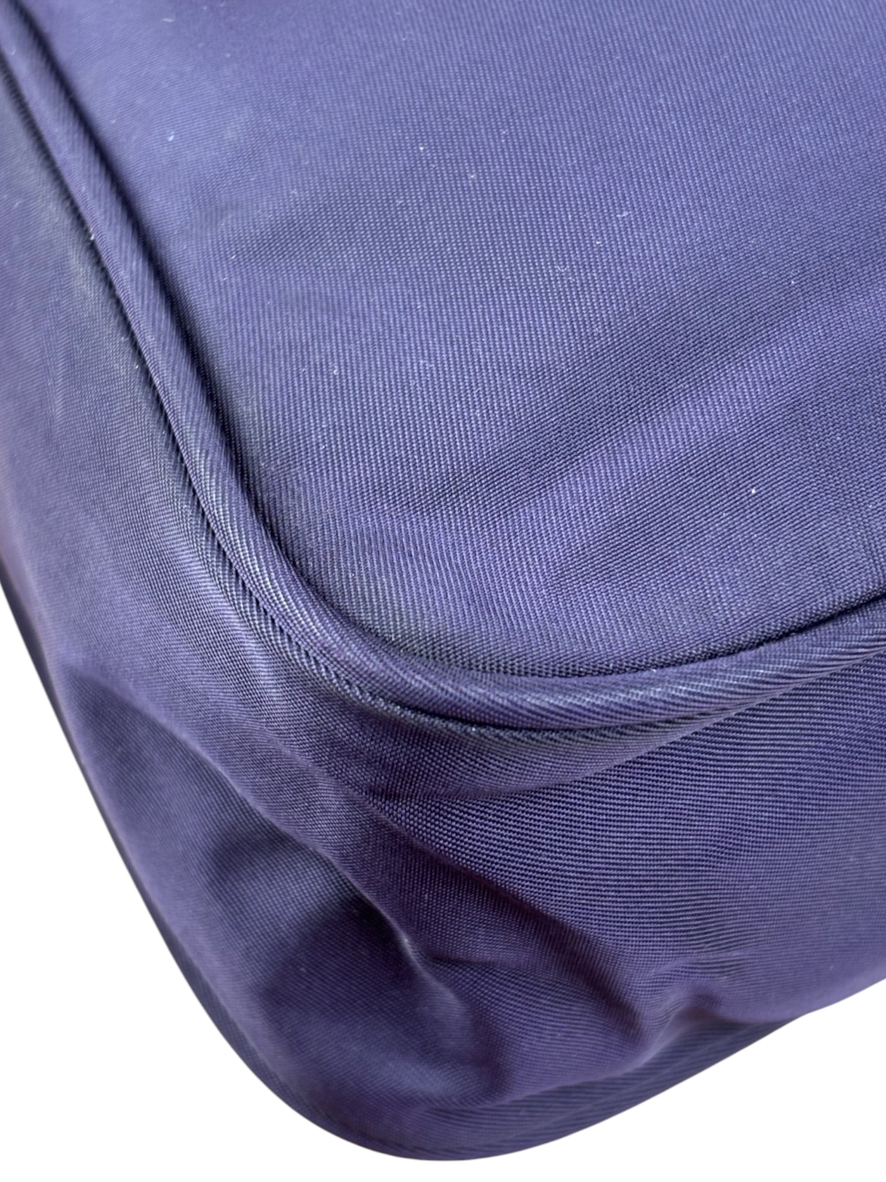 Prada Purple Tessuto Nylon Pochette