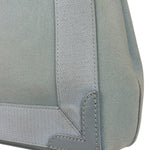 Balenciaga Light Blue Leather Trim Cabas XS Tote Bag