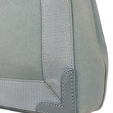 Balenciaga Light Blue Leather Trim Cabas XS Tote Bag