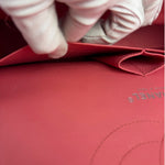 Chanel Pink Patent Leather Double Flap Bag 2012