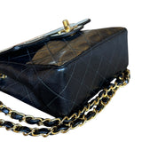 Chanel Black Leather Classic Mini Flap Bag ‘94-‘96