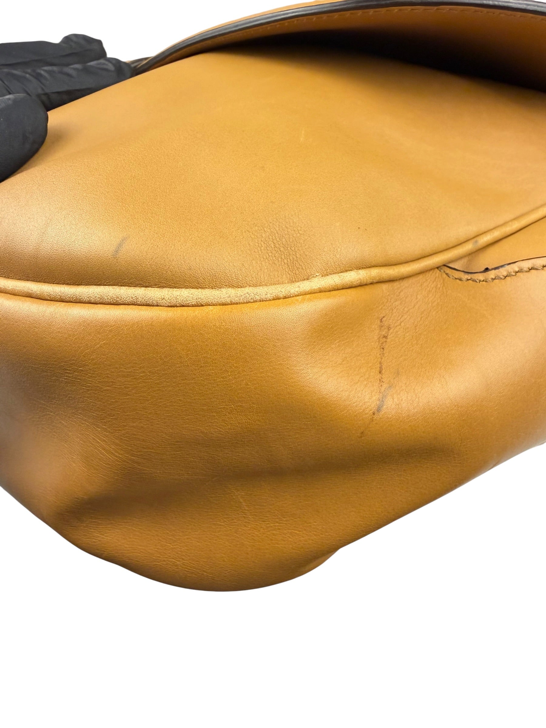 Gucci Vachetta Saddle Shoulder Bag