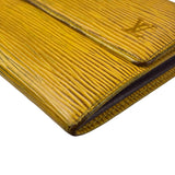 Louis Vuitton Yellow Epi Leather Long Wallet