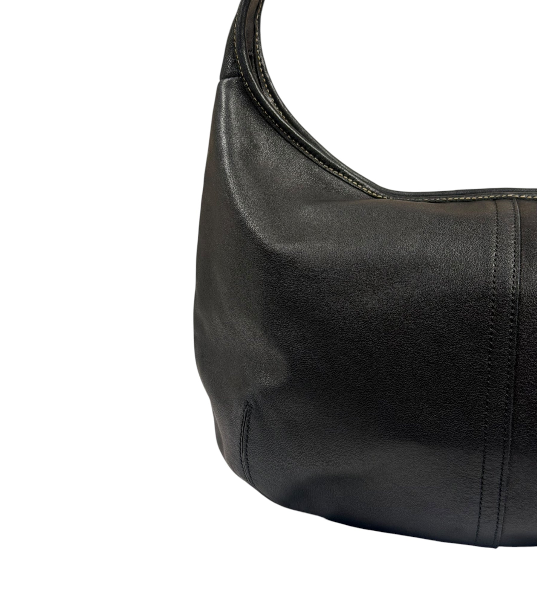 Coach Black Leather Ergo Hobo Bag