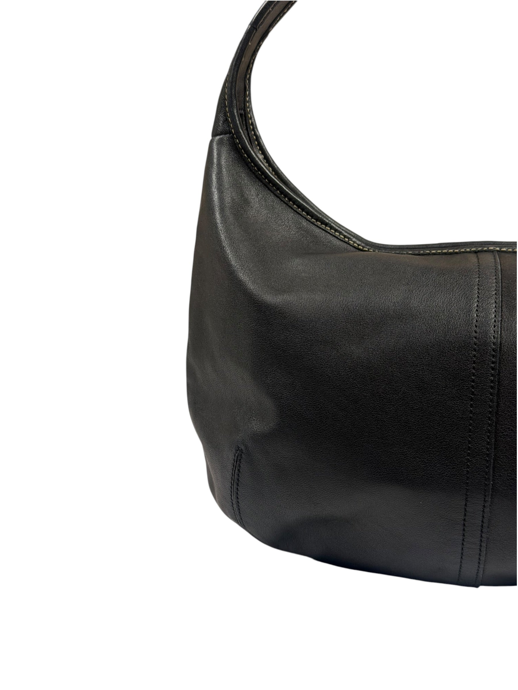 Coach Black Leather Ergo Hobo Bag