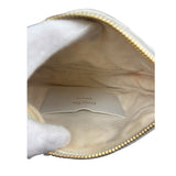 Christian Dior White Leather Micro Vibe Two-Way Bag