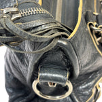 Balenciaga Charcoal Le City Small Two-Way Bag