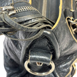 Balenciaga Charcoal Le City Small Two-Way Bag