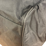 Prada Vintage Black Nylon Bowler Bag
