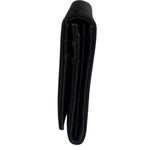 Prada Black Nylon Tessuto Continental Flap Wallet