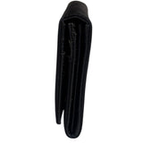 Prada Black Nylon Tessuto Continental Flap Wallet