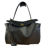 Balenciaga Medium Rodeo Leather 2Way Handbag Black