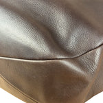 Ferragamo Vintage Brown Leather Hobo Bag
