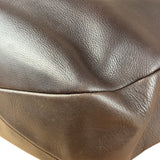Ferragamo Vintage Brown Leather Hobo Bag