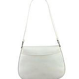 Prada White Cleo Shoulder Bag