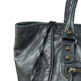 Balenciaga Dark Grey Sunday Le City Bag