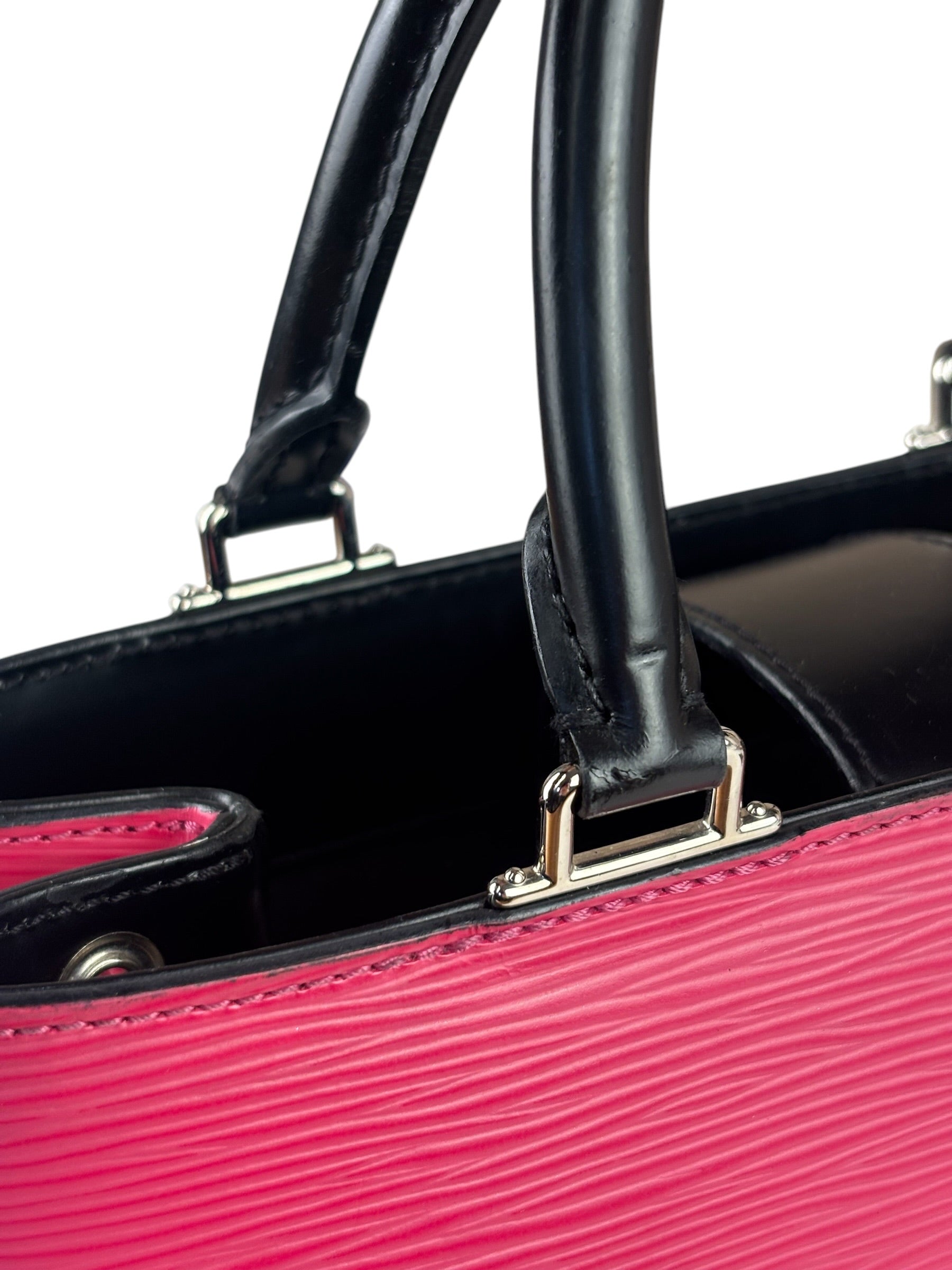Louis Vuitton Pink Epi Kleber PM