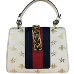 Gucci Sylvie Bee Star Mini Top Hand/Shoulder Bag