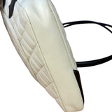 Chanel Vintage Leather Cambon Ligne Crossbody/Shoulder Bag-2008