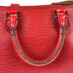 Louis Vuitton Red Epi Leather Speedy 25