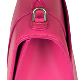 Balenciaga Pink Leather Hourglass Two-Way Bag