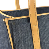 Christian Dior Beauty Parfums Denim/Leather Tote
