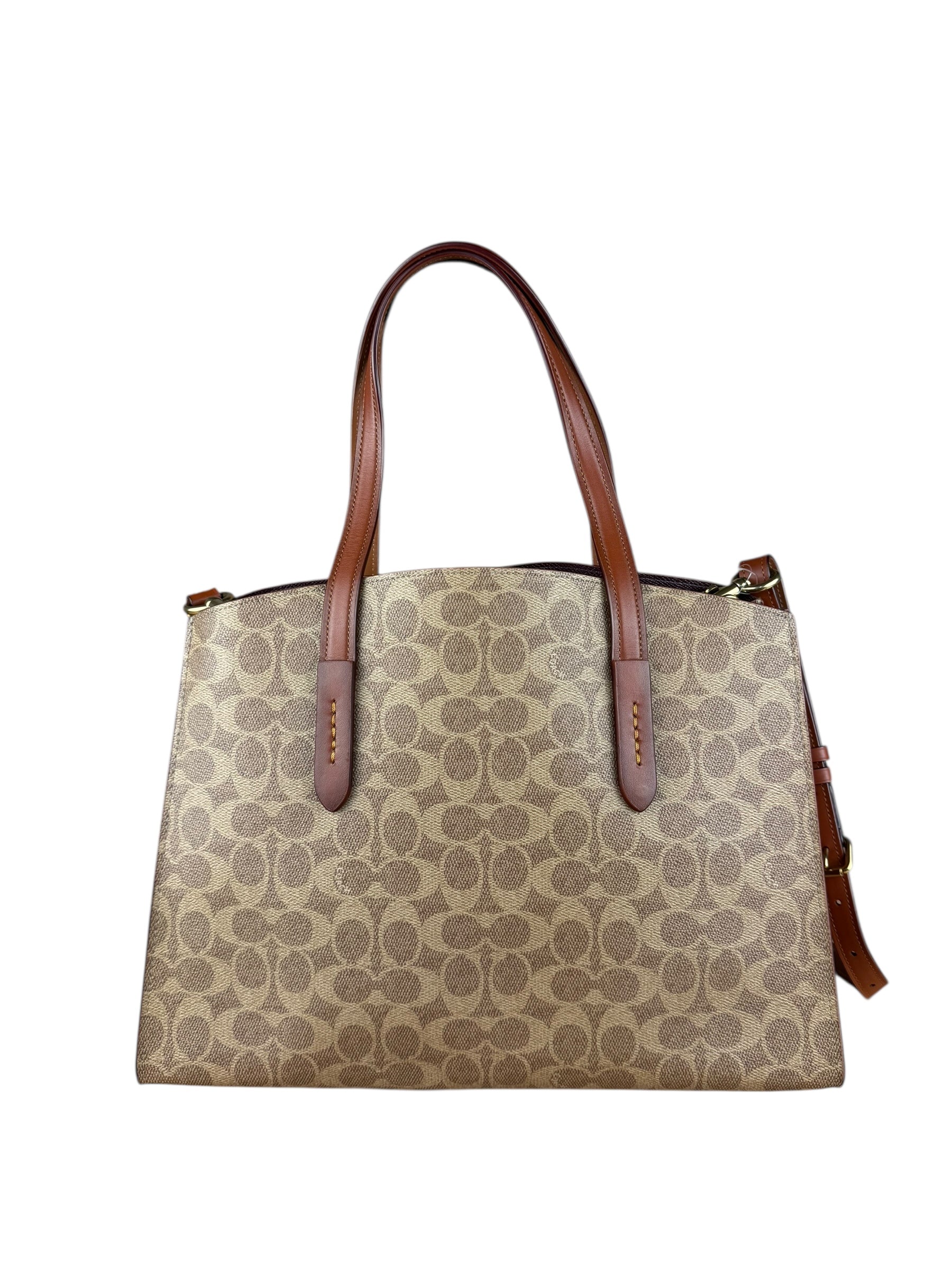 Coach Signature Charlie Carryall Two Way Bag