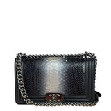 Chanel Python Boy Bag 2017