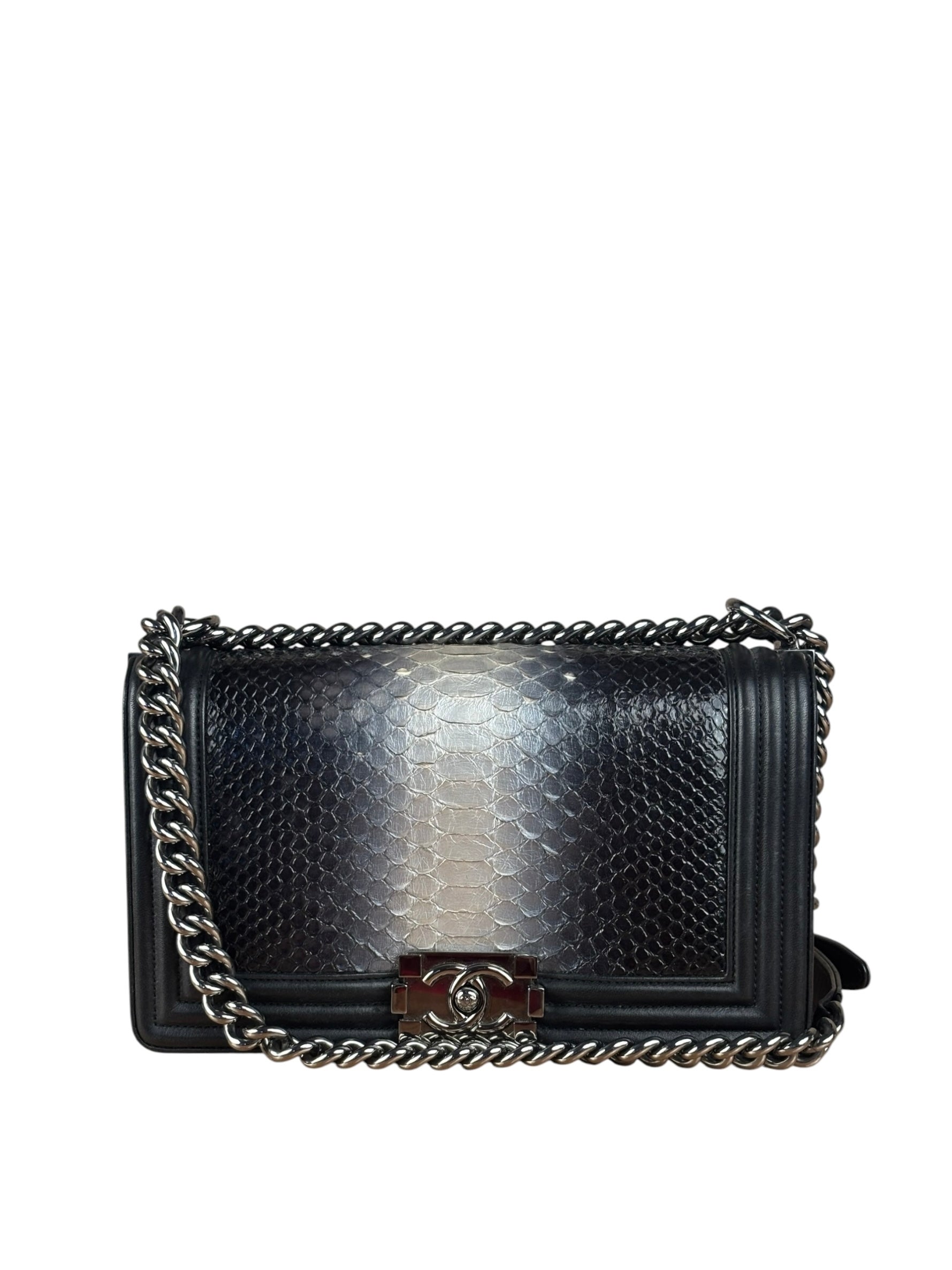 Chanel Python Boy Bag 2017