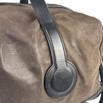 Celine Brown/Black Leather Bowling Bag