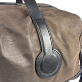 Celine Brown/Black Leather Bowling Bag
