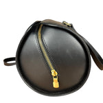 Louis Vuitton Noir Epi Soufflot Handbag