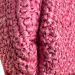 Fendi Pink Raffia Mini Chef Bag