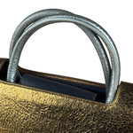 Christian Dior Diorever Gold Leather 2Way Handbag