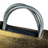 Christian Dior Diorever Gold Leather 2Way Handbag