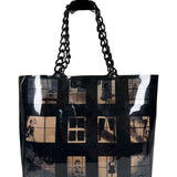 Chanel PVC Coco Window Tote Black 2003-04